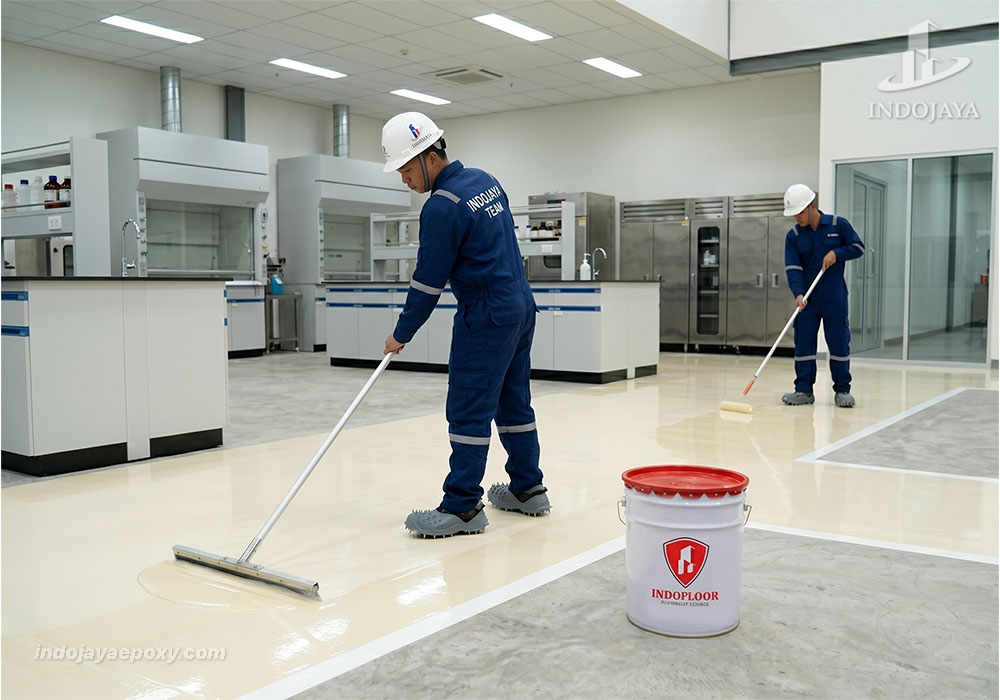 Jasa Pengecatan Epoxy Lantai Laboratorium