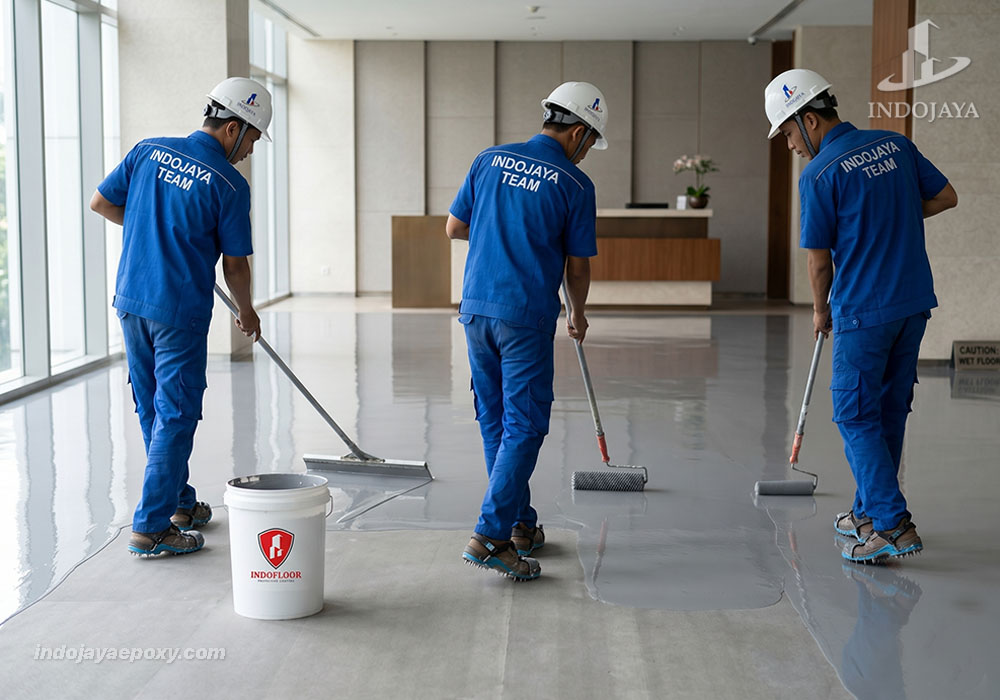 Jasa Epoxy Lantai Hotel by Indojaya