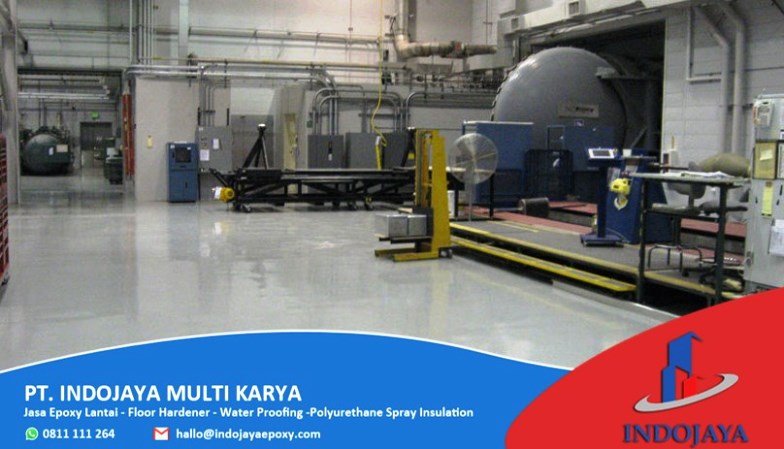Jasa Cat Epoxy Lantai WTP dan WWTP