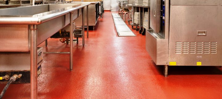 kontraktor epoxy lantai pabrik makanan ringan