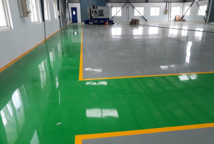 jasa epoxy lantai solo