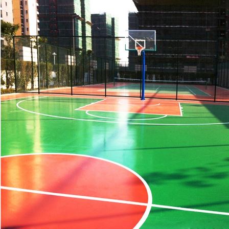 epoxy lantai lapangan basket