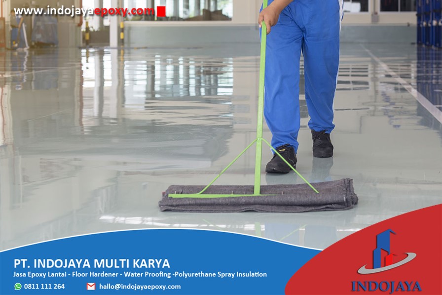 Lantai Epoxy Memerlukan Perawatan Khusus