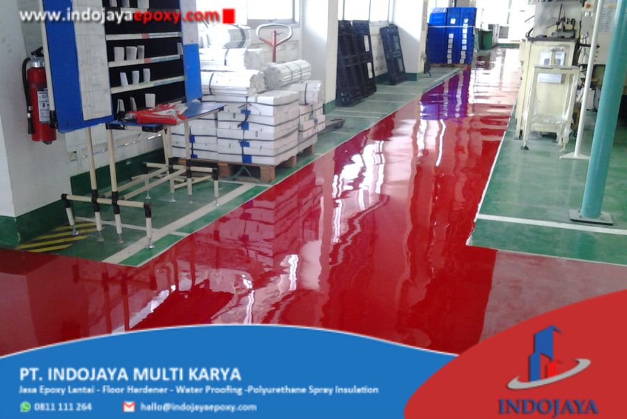 Kontraktor pengecatan lantai pabrik Cirebon