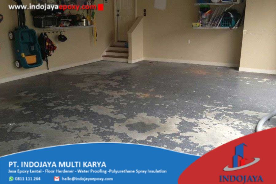 Masalah epoxy lantai