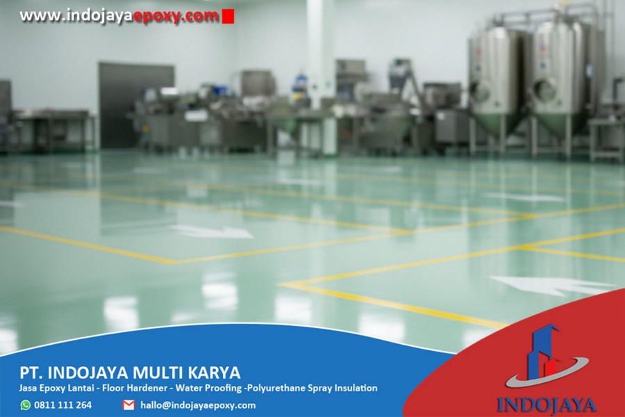 epoxy lantai Pabrik Scrummy Jogja