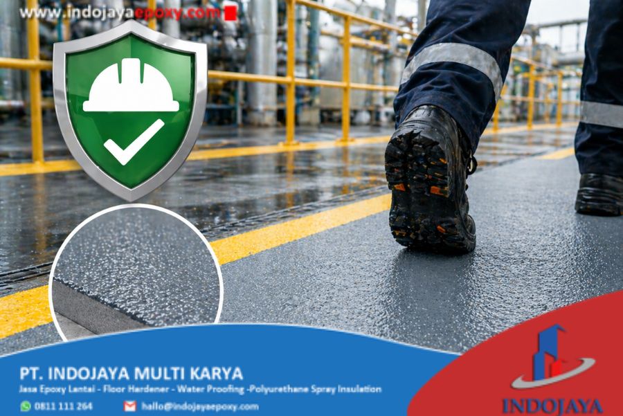 Standar K3! Keunggulan Propan Anti Slip Coating