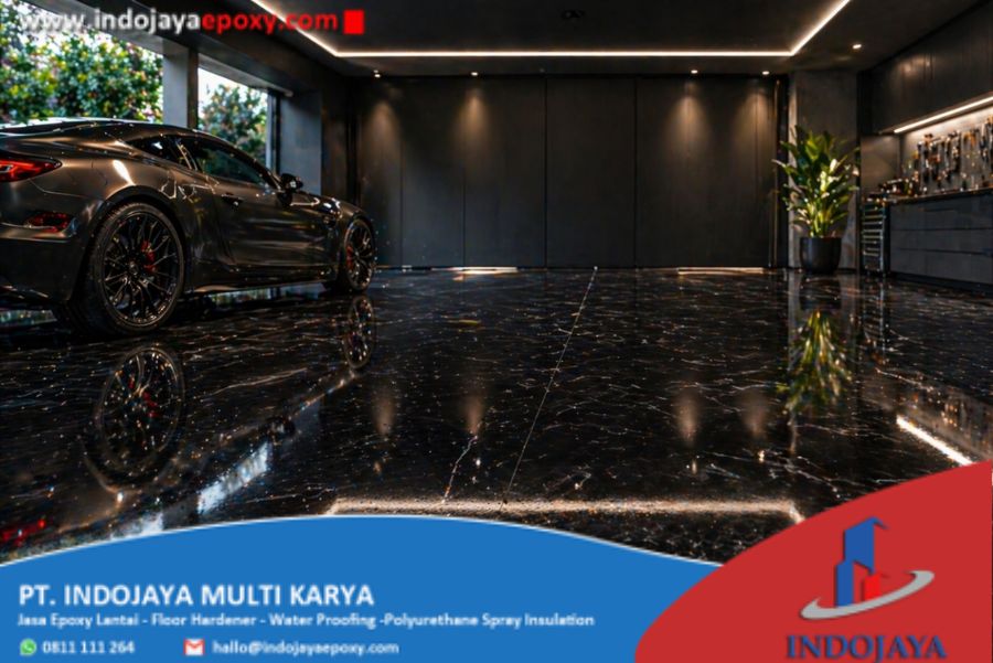 Epoxy Lantai Hitam: Mewah, Estetik & Ekstra Kuat