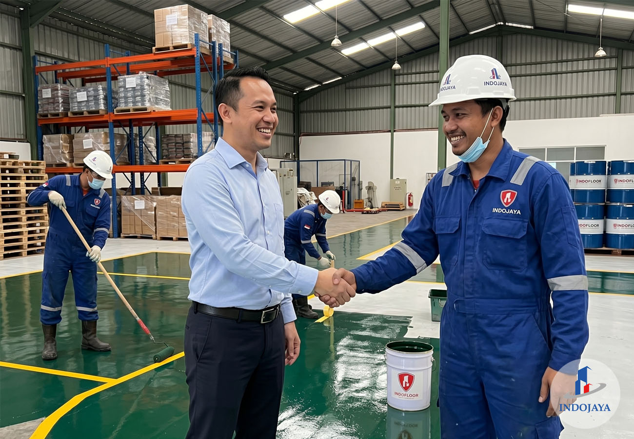 Harga Pengecatan Epoxy Lantai Kompetitif