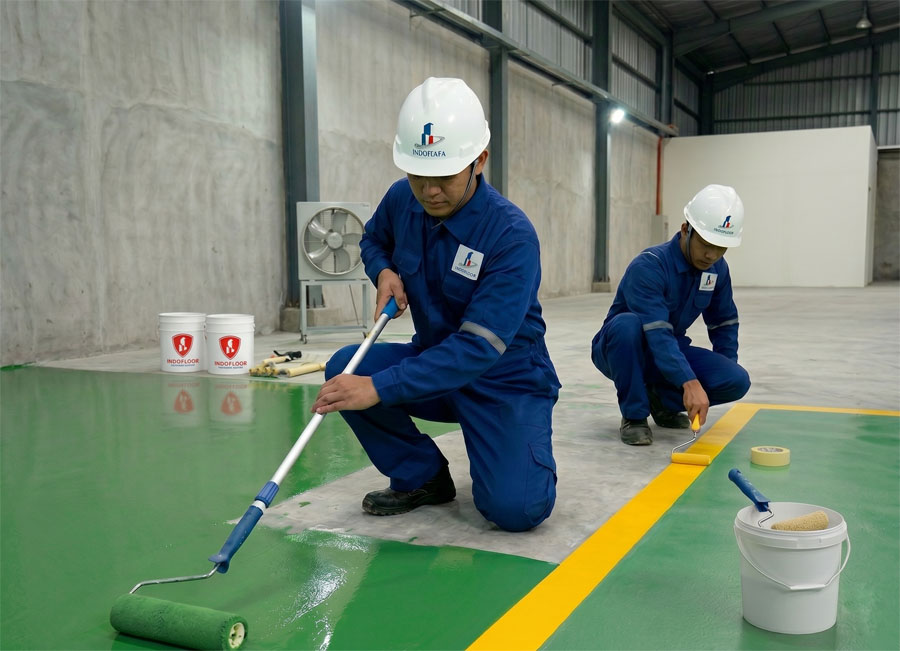 Pekerjaan Jasa Epoxy Lantai