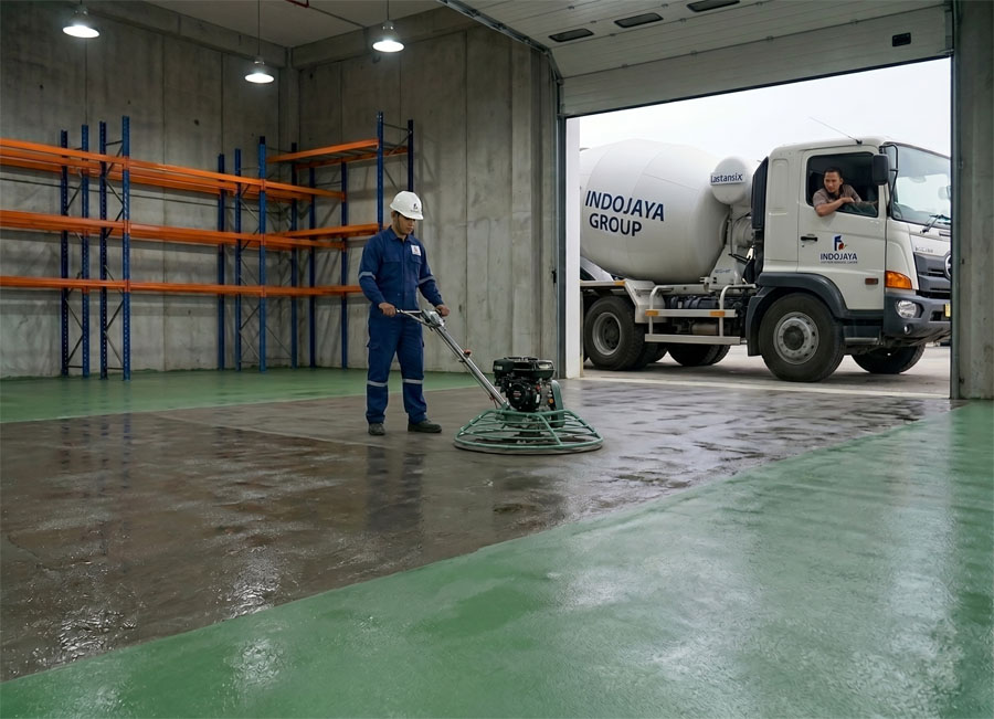 Pekerjaan Jasa Floor Hardener