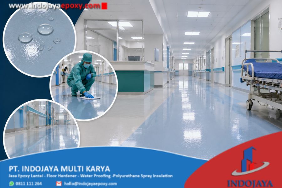 Jasa Epoxy Lantai Rumah Sakit: Solusi Lantai Seamless Anti-Bakteri untuk Fasilitas Medis Berstandar Kemenkes